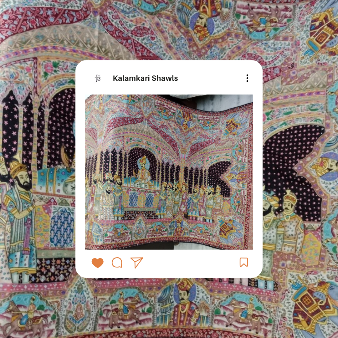 Kalamkari Shawls